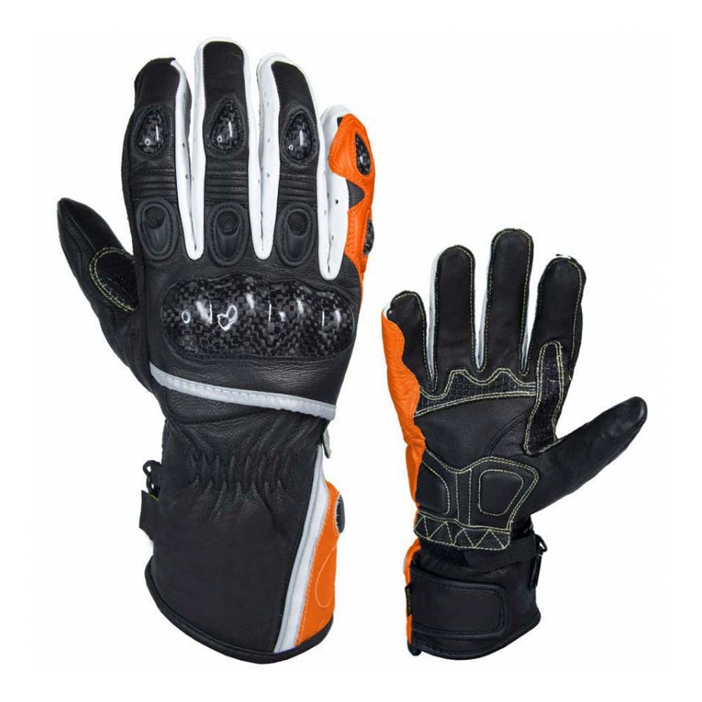 Motorbike Leather Gloves